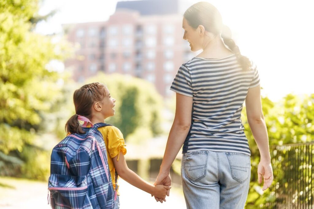 Tidy home prepared with back to school house cleaning tips